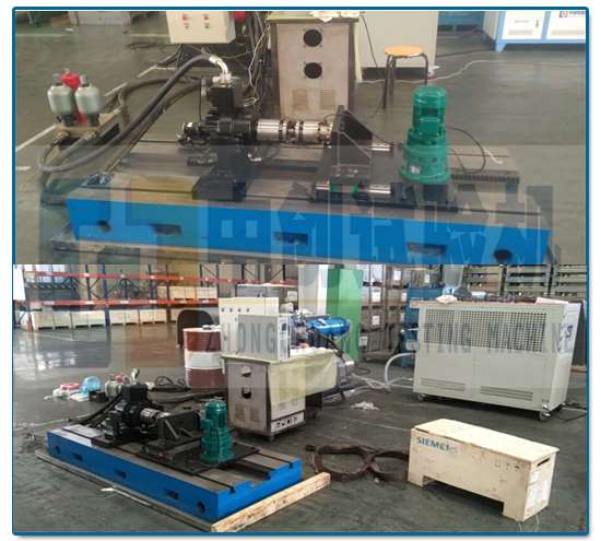 驅(qū)動橋橋殼扭轉(zhuǎn)疲勞試驗機  客戶現(xiàn)場