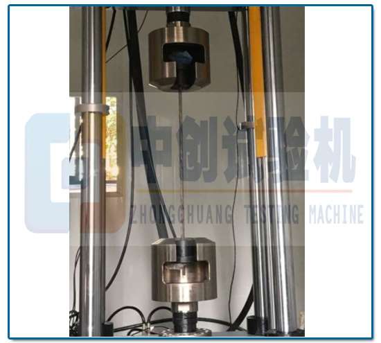 疲勞試驗機(jī)夾持鋼絞線方法