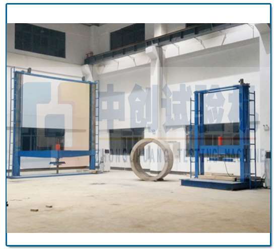 排水管外壓壓力機(jī) 客戶場地 排水管外壓壓力機(jī) 客戶場地