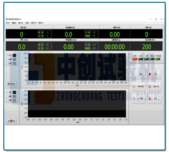 彈簧拉壓疲勞試驗機軟件曲線 彈簧拉壓疲勞試驗機軟件曲線